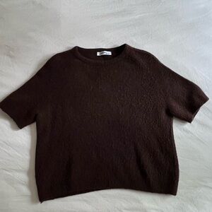 Made in Italy- Classic Chocolate Brown Women's Sweater- One Size